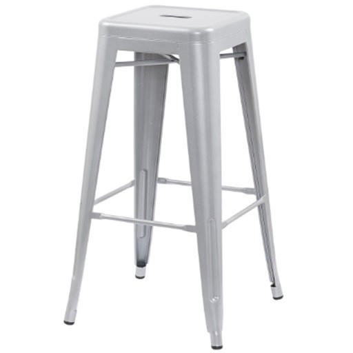 Bar Stool - Stainless Steel, Multiple Designs & Sizes | Water-resistant, Corrosion-resistant, Smooth Finish, High Durability