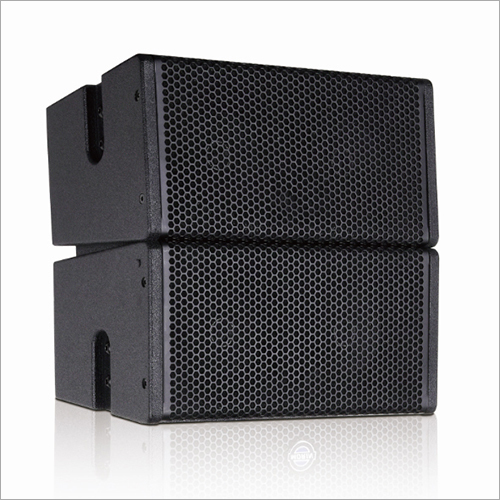 Line Array Speaker - Wood, Metal, 100x50x20 Cm | High Output, Wide Coverage, Clear Audio, Scalable System