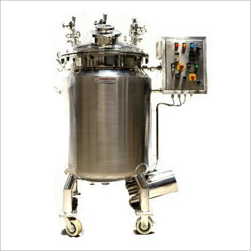 Silver Blending Vessel
