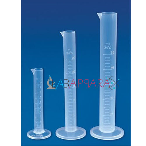 Measuring Cylinder Polypropylene Labappara Size: 10 Ml