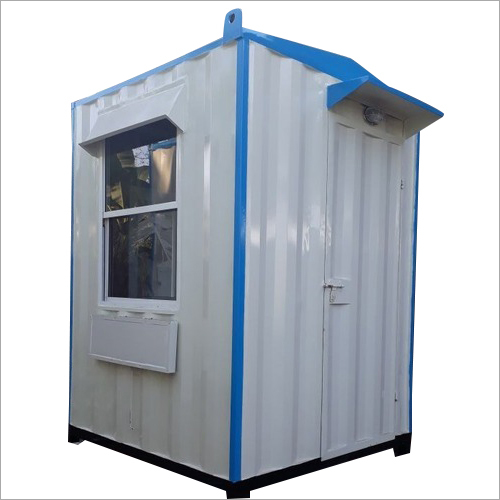 Prefabricated Portable Cabin - Ms And Gi Frame, Custom Size, Color Coated Finish | Easily Assembled, Durable, Corrosion Resistant, Single Door