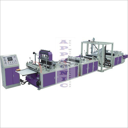 स्वचालित गैर बुना हुआ गसेट बैग बनाने की मशीन