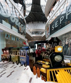 लंदन ट्रेन यात्री क्षमता: 40 वयस्क बैठने की क्षमता