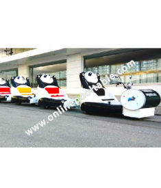 पांडा ट्रेन 3 बोगी यात्री क्षमता: 7 व्यक्ति क्षमता