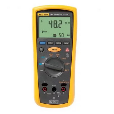 Black & Yellow Insulation Resistance Tester Meter