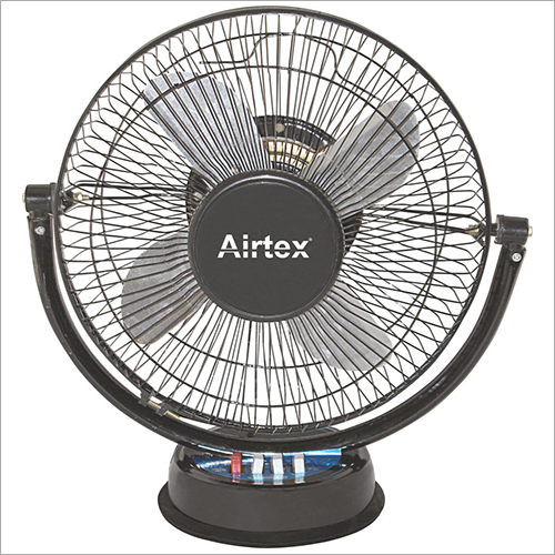 Super Fast Table Fan - Grey MS Material, 220 to 230 Volt, 1 Phase Watt Power | Table Installation, 1 Year Warranty