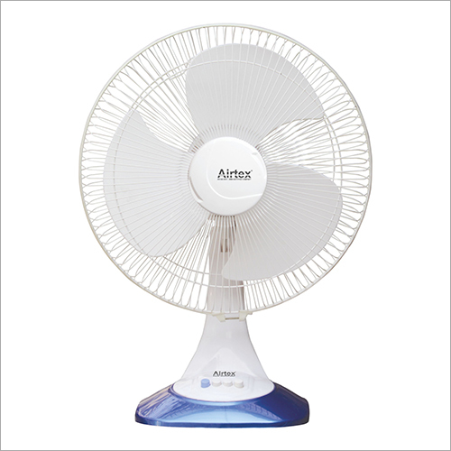 White 220 To 230 Volt (V) Hi Speed Table Fan