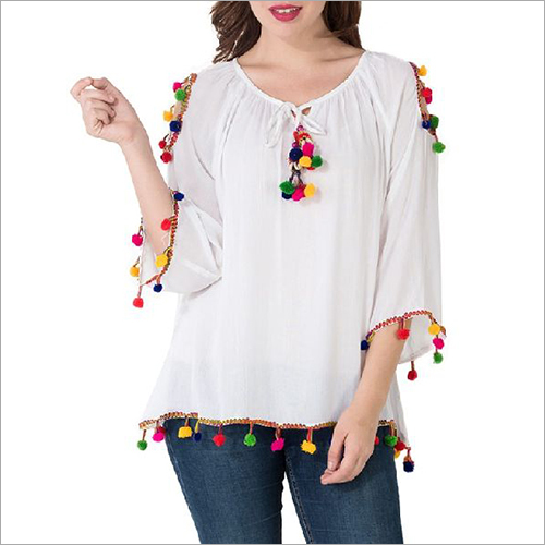 Available In Multiple Color Women Fancy Top