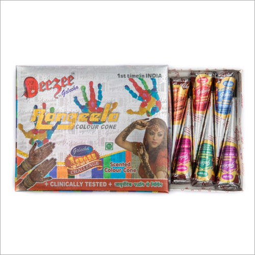 No Side Effects Deezee Rangeela Colour Henna Cone