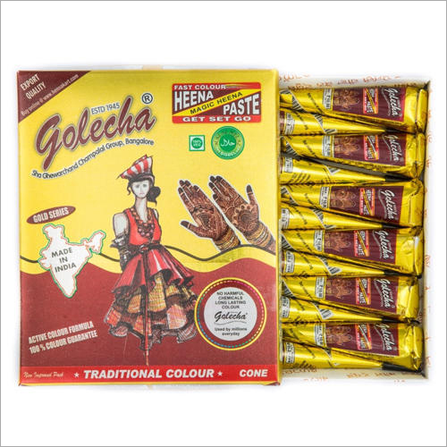 No Side Effects Golecha Maroon Henna Cone