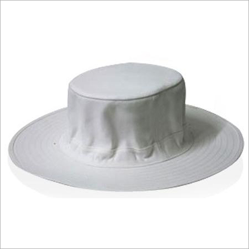 Umpire White Hat - Polly Cotton Fabric, All Sizes Available, Lightweight and Colorfast Design for Casual Wear