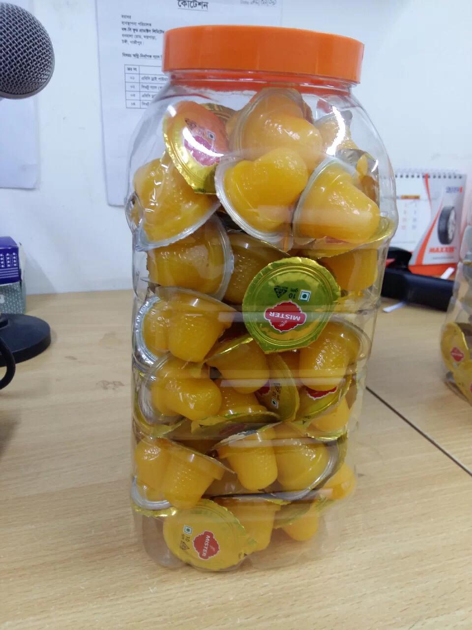 Mango Pudding Jelly Cup