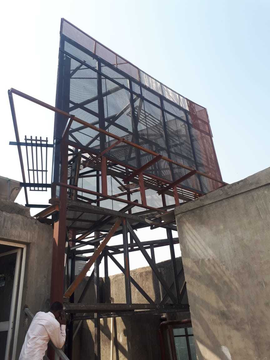 Steel Outdoor Hoarding Structure