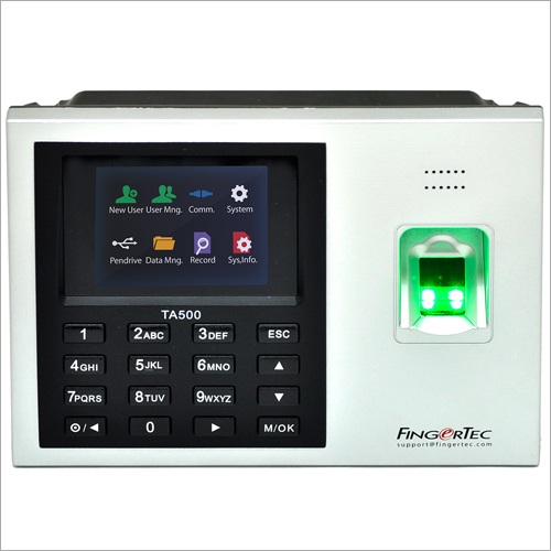 Pvc Ta 500c Fingerprint Time Attendance System