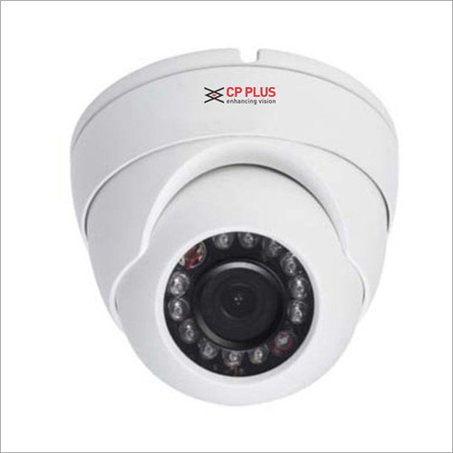 CP Plus Dome Camera - 2 MP Waterproof Wall Mounted IP Camera, Metal Body with LED Array | Ideal for Outdoor Use in Airports, Hotels, and Schools