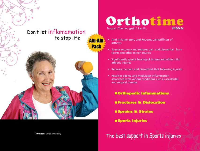 Trypsin-chymotrypsin 1.00 Lac Units General Medicines