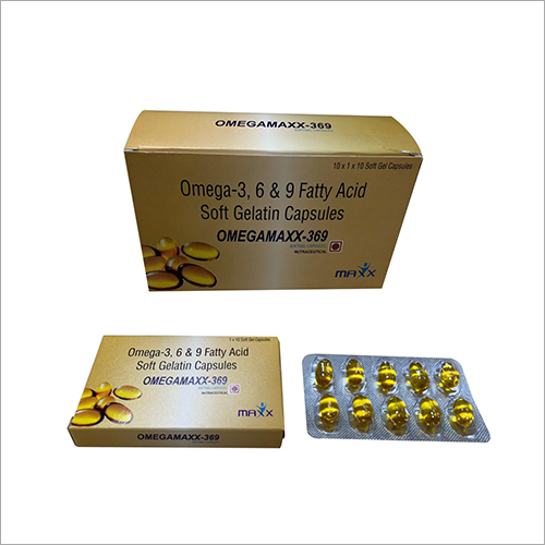 Omega-3 6 And 9 Fatty Acid Soft Gelatin Capsule Dry Place