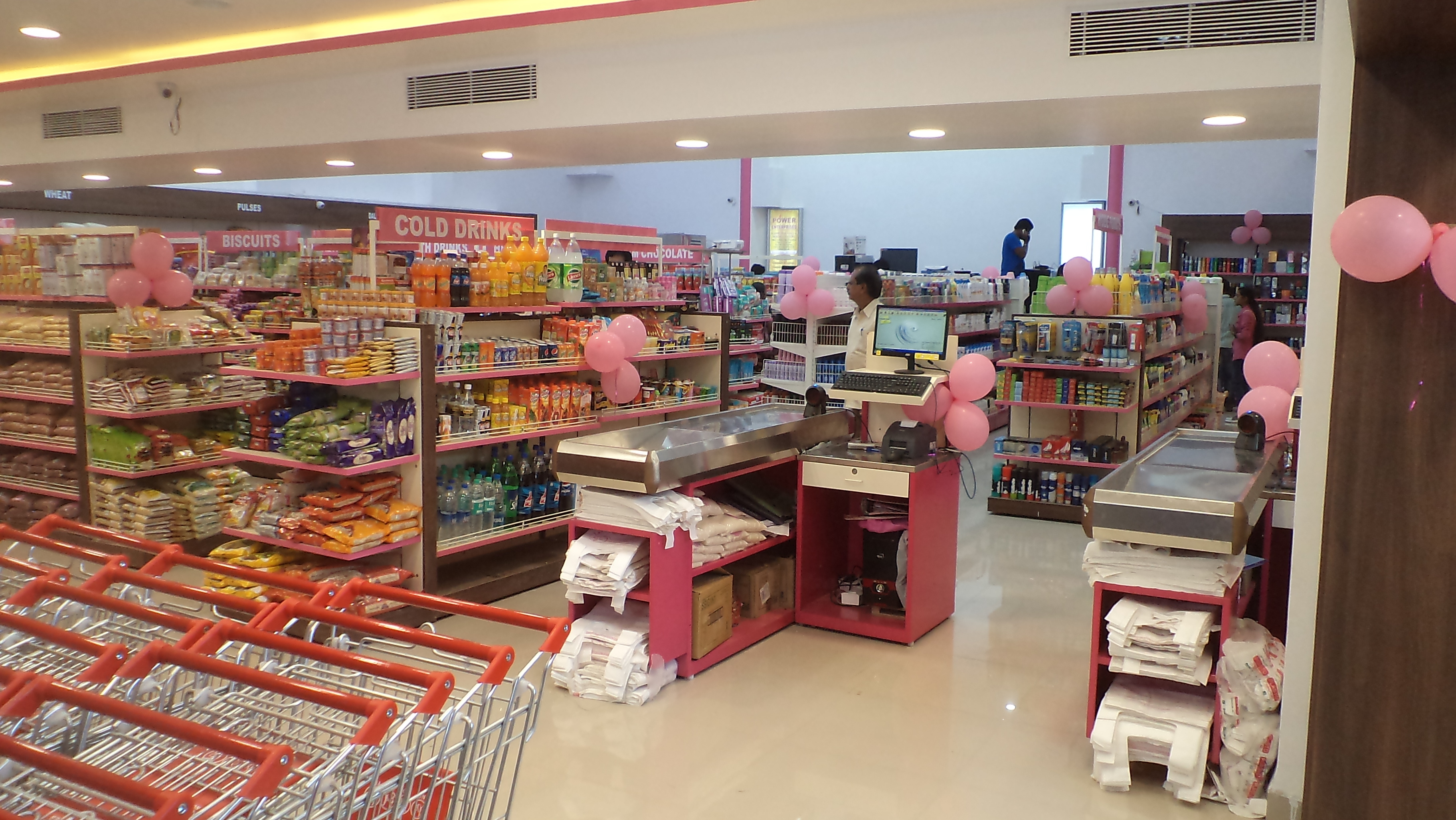 Display Stand Supermarket Racks