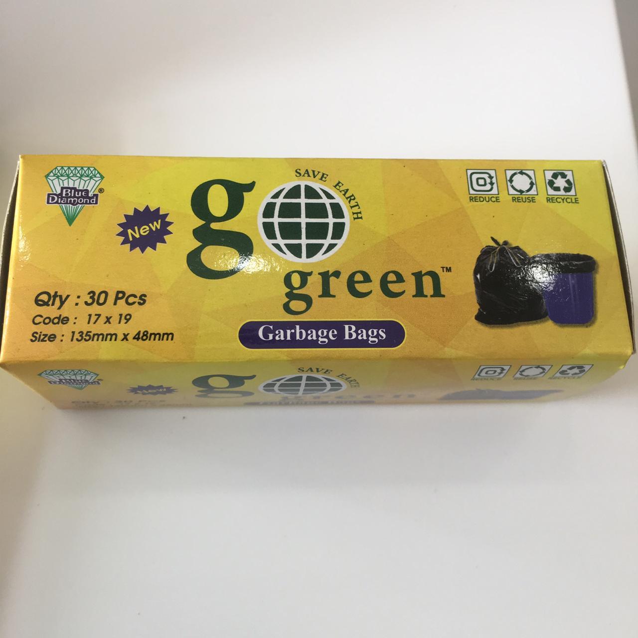 Garbage Bags On Roll - Color: Black