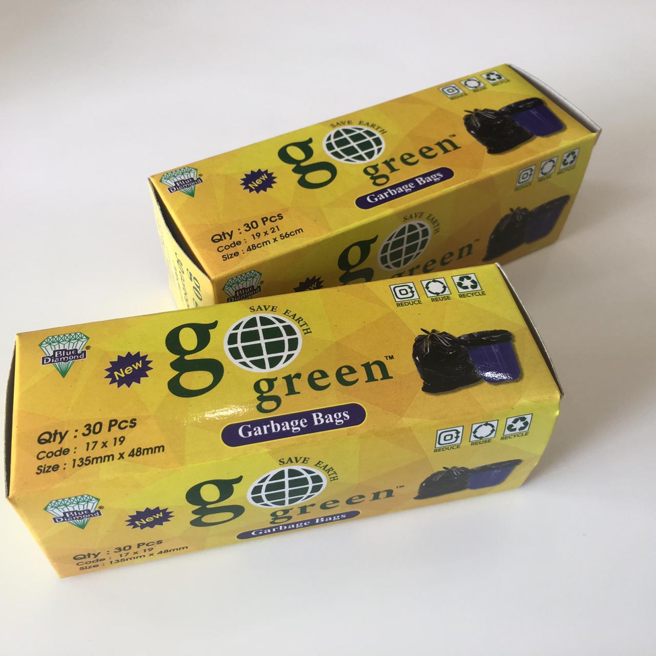 Garbage Bags On Roll - Color: Black
