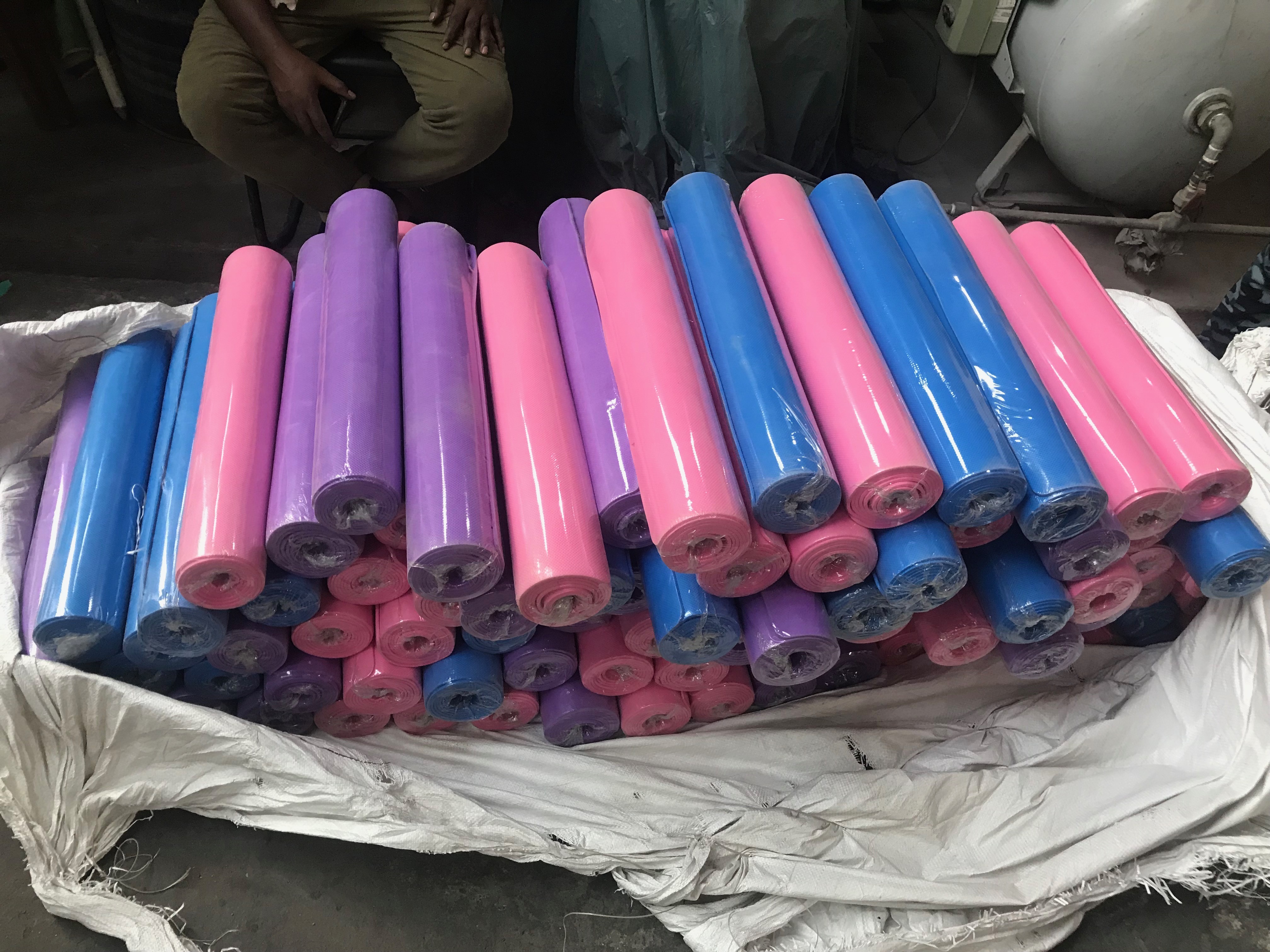 Eva Yoga Mats - Back Material: Rubber Tpr