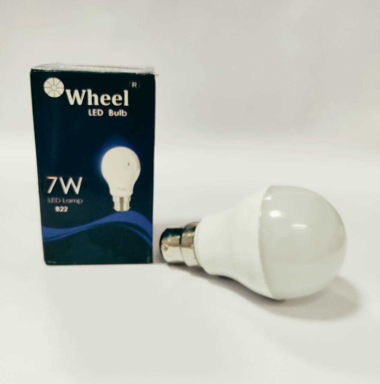 Led Bulb - Aluminium And Ceramic, 3w To 18w Power Range, White Color, 1 Year Warranty, Ideal For Home And Office Use