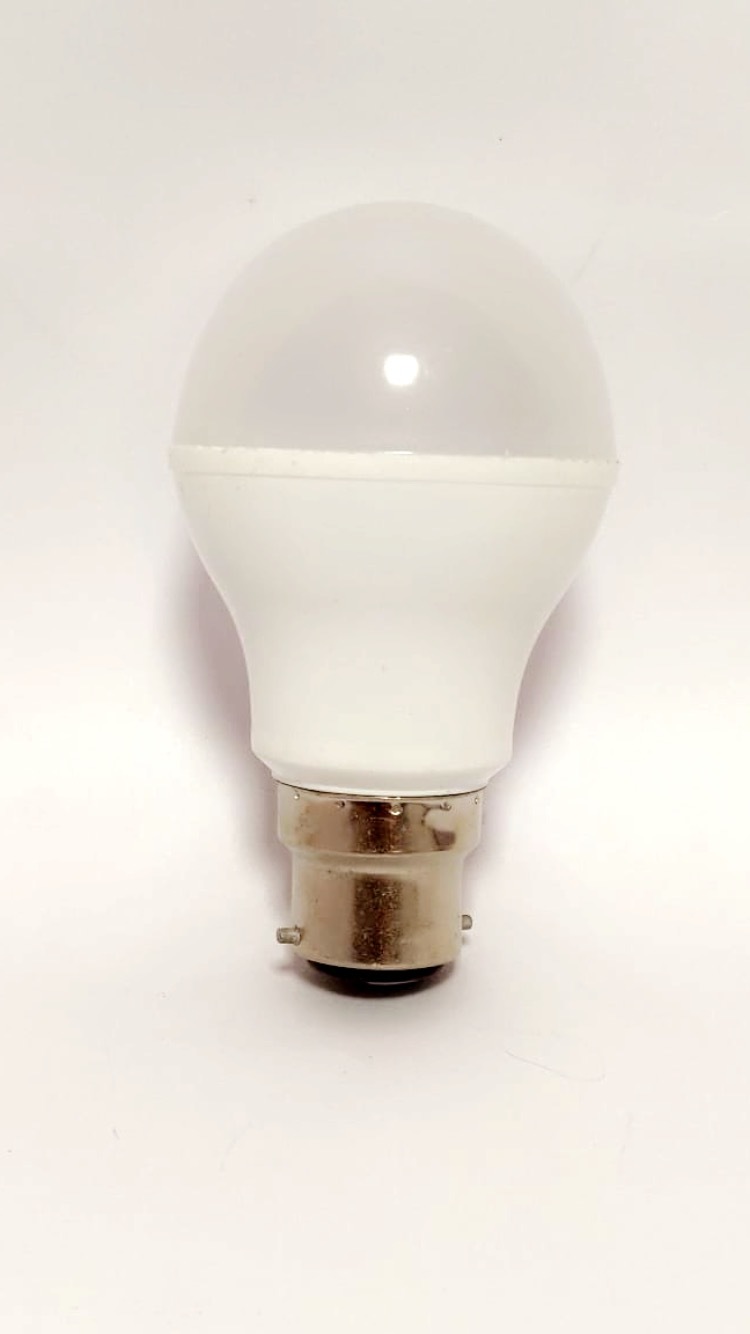 Led Bulb - Aluminium And Ceramic, 3w To 18w Power Range, White Color, 1 Year Warranty, Ideal For Home And Office Use