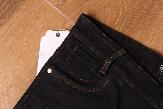 Skinny Dark Blue Jeans - Knitted Dobby Lycra, Slim Fit, 5 Color Options