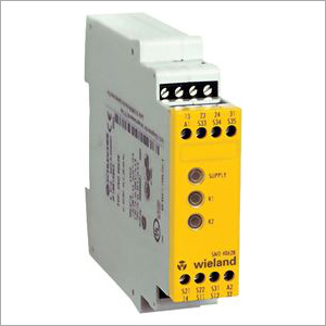 Safety Relay - ABS Plastic, 220 Volt Voltage | Industrial Usage, 1 Year Warranty, Reliable Hazard Response