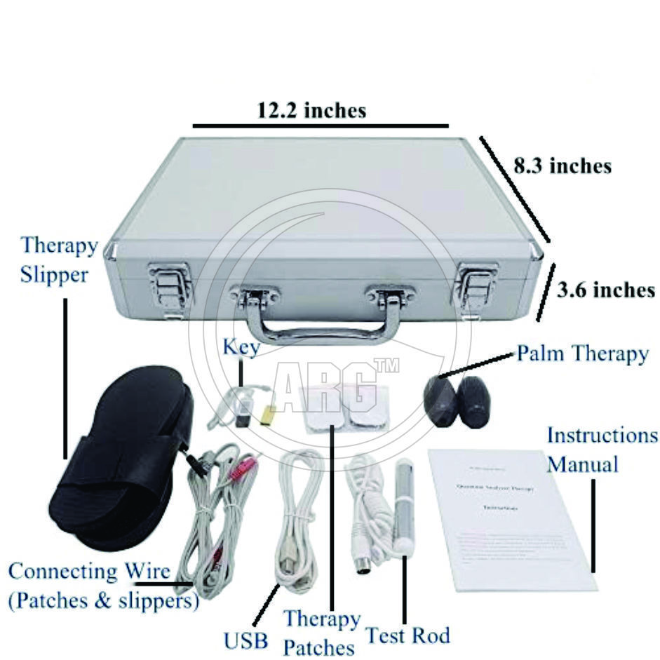 Silver Body Analyzer With Therapy