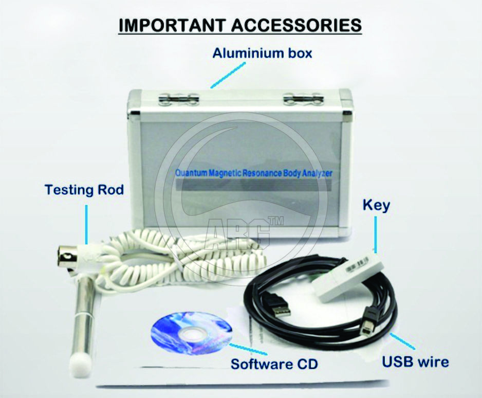 Silver Magnetic Body Analyzer
