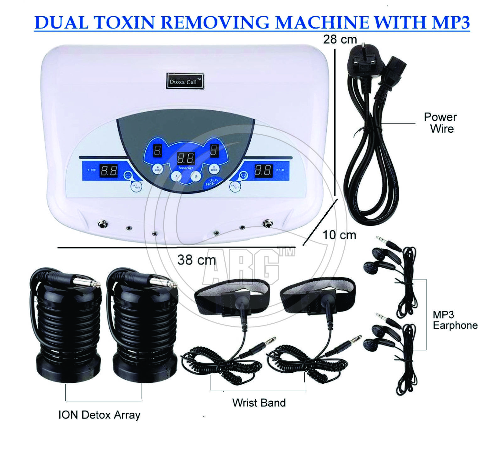Toxin Removing Machine With Mp3 Age Group: Women