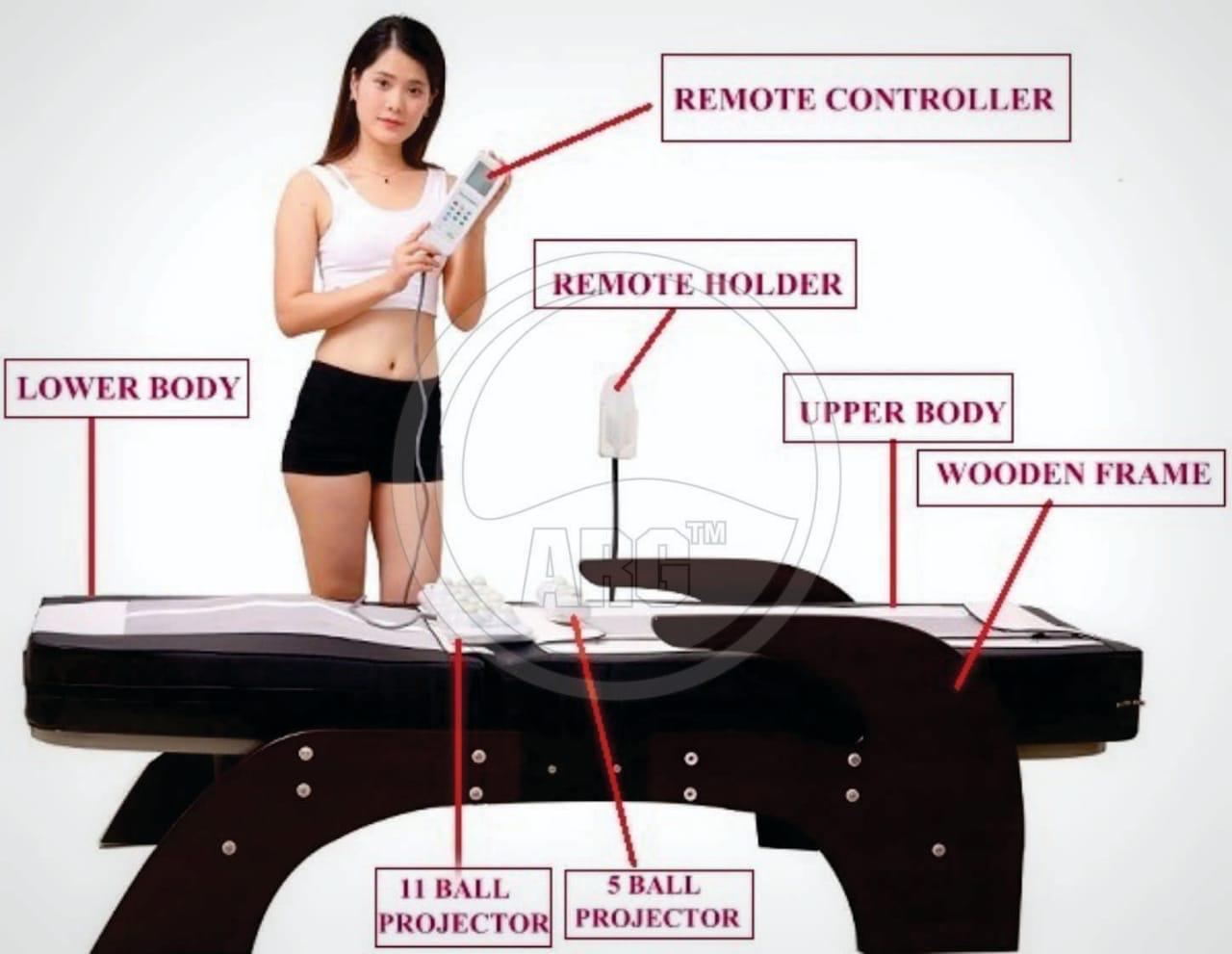 Spine Massage Bed Dimension(l*w*h): 6*2 Meter (M)