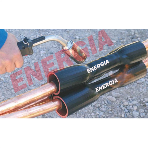 Heat Shrinkable Straight Through Joint - Heat Shrinkable Material, 11-33KV Voltage, Black Color | Industrial Strength Performance for Demanding Conditions