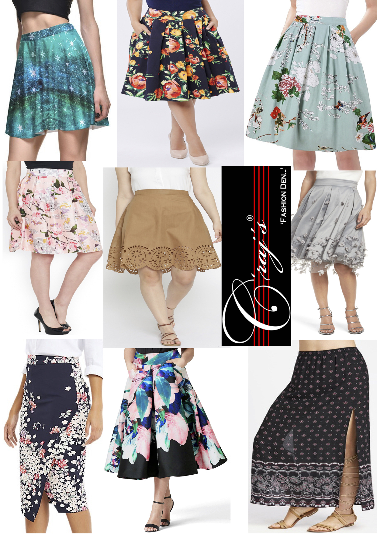 Ladies Skirts - Assorted Sizes L M S Xl Xxl Xxxl | Versatile Long Medium And Short Styles For All Seasons
