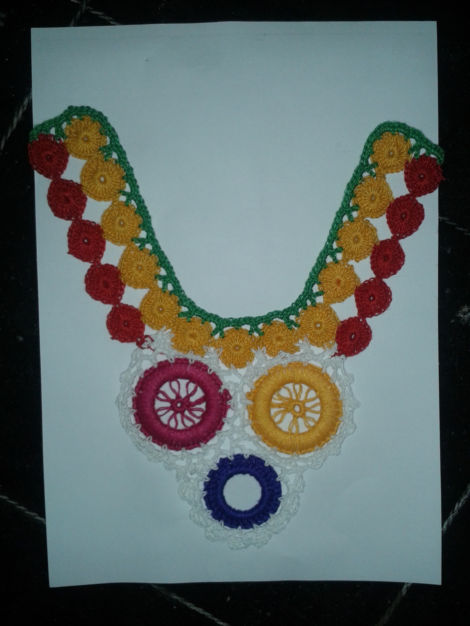 Hand Crochet Neck Collars
