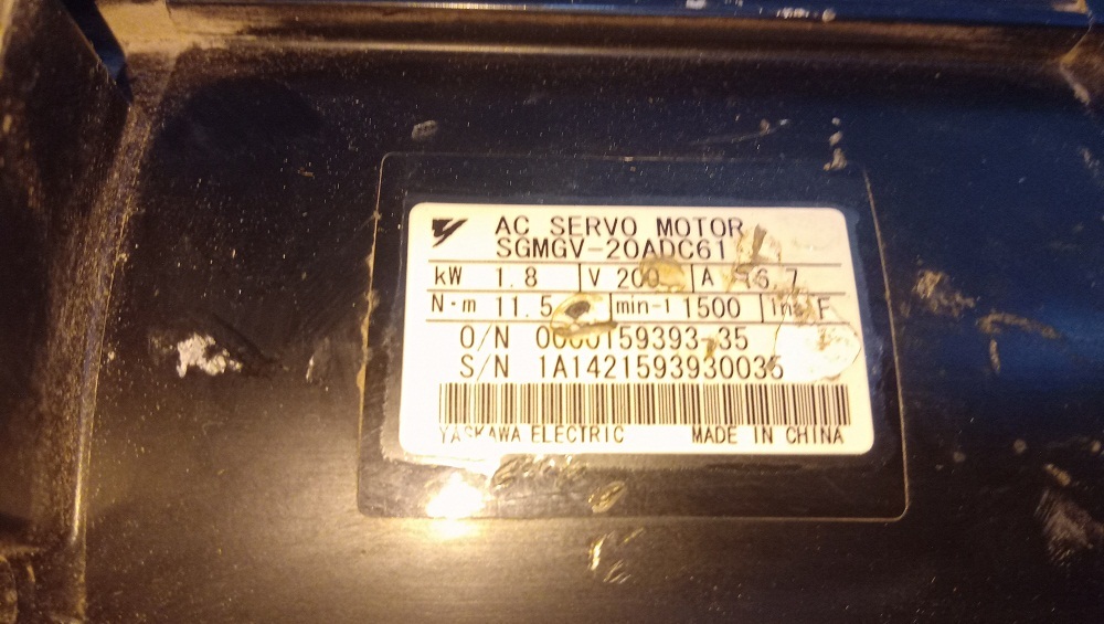 Yaskawa Servo Drive Sgmgv-20adc61