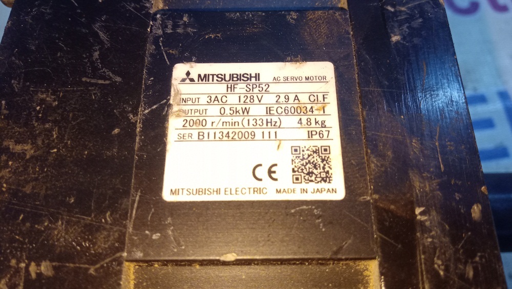 Mitsubishi Servo Motor Hf-sp52