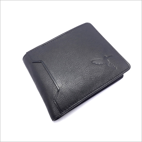 Mens Card Holder Leather Wallet Design: Plain