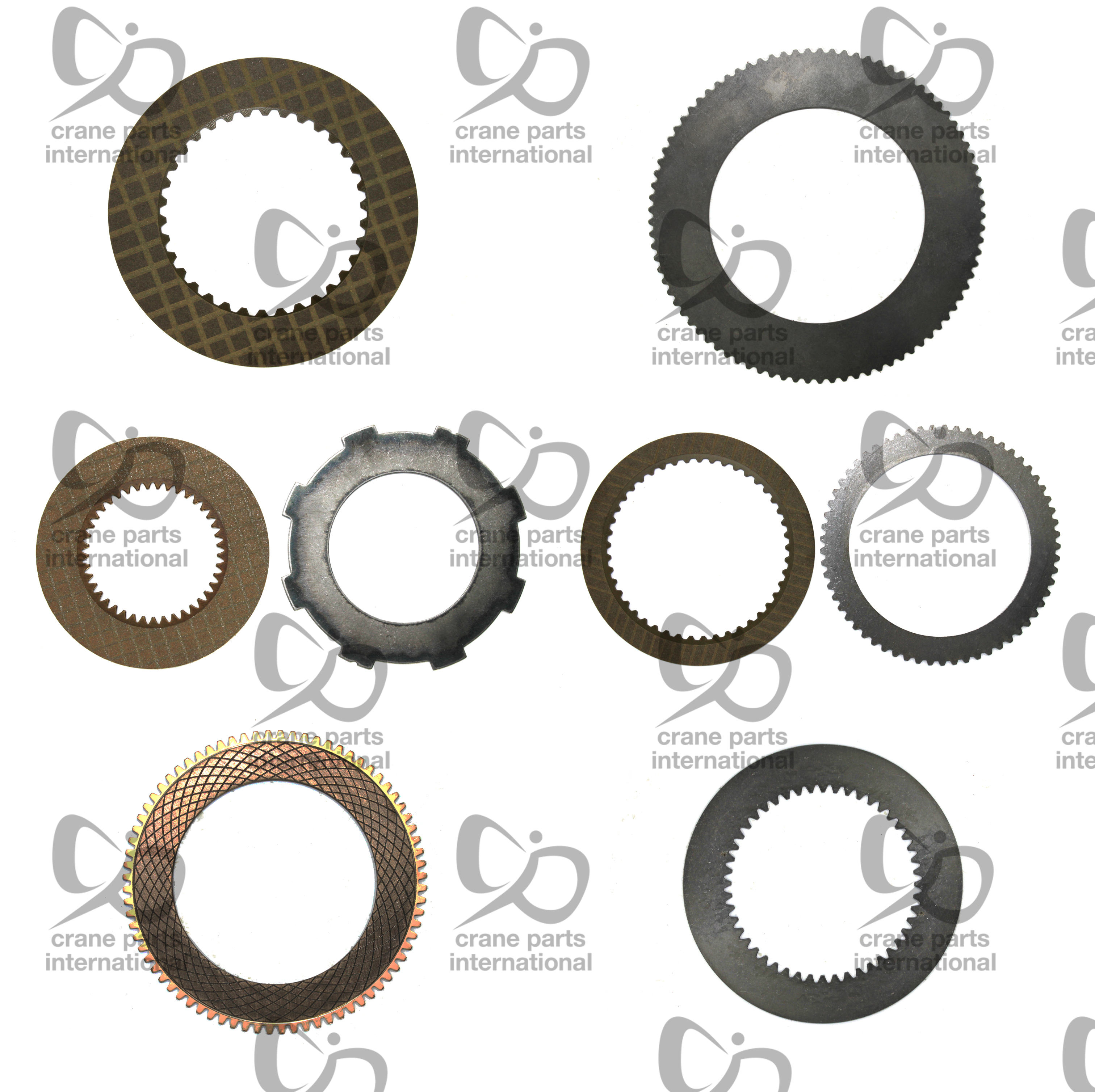 Machine Spare Part Friction Discs & Plates For Crane