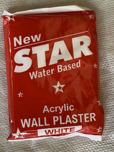 Acrylic Wall Putty - Acrylic Polymer, 1kg Bag, White Color, Coverage 10 sq.m, Drying Time 4 Hours | Easy Application, Smooth Finish, Durable, Water-Based, Strong Adhesion, Crack Resistant, Low VOC