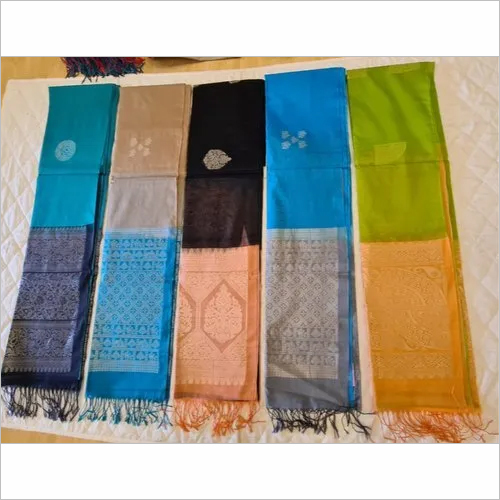 All Colors Available Trendy Silk Cotton Sarees
