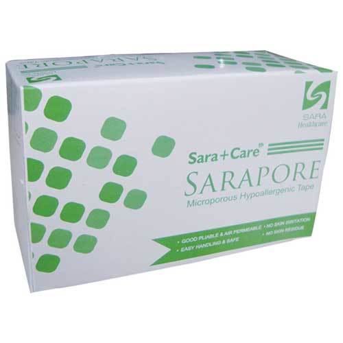 Surgical Microporous Hypoallergenic Tape - Non-Woven, 5/9.1m, Variable Width | Breathable, Secure Adhesion, Easy Removal