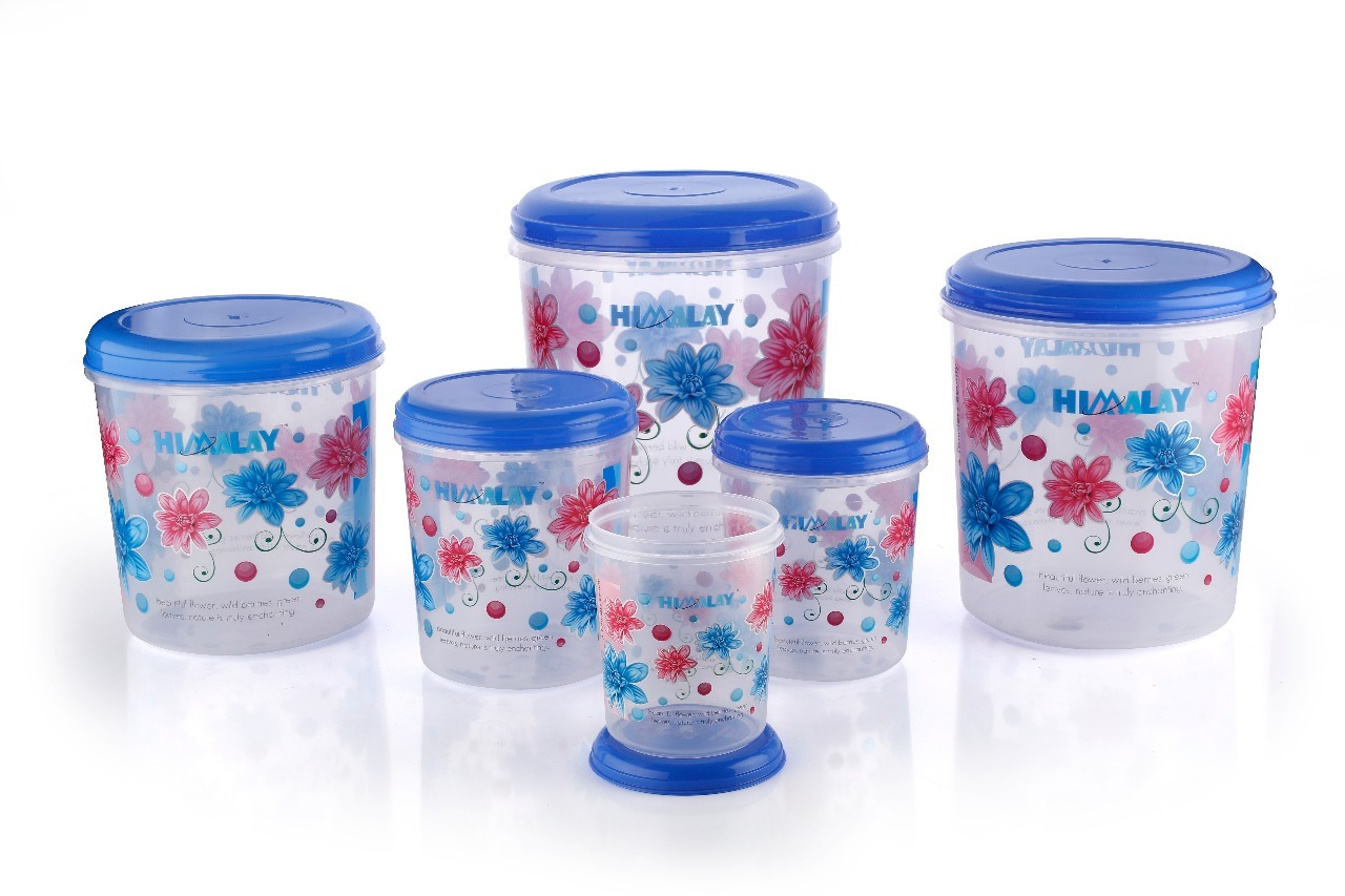 Plastic Container Set - Durable Bpa-free Plastic Material, Versatile Sizes For All Storage Needs - Stackable Design, Airtight Lids For Freshness
