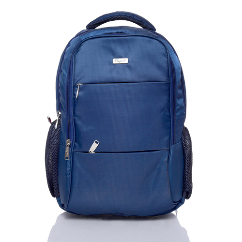 Flyit Polyester Laptop Backpack - Size 18x14x6 Inch, Color Options: Blue, Black, Grey | Stylish Design, 25 Liter Capacity, Customized Available