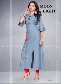 6 Colors Available Moonlight Fancy Kurti