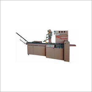 Semi-automatic On Edge Biscuit Packing Machine