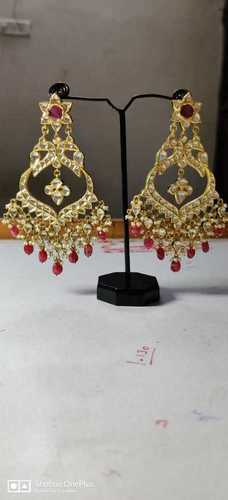 Designer Gold Earring