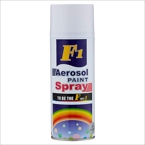 White Spray Paint - 240g | PVC Material, Ideal for Four Wheeler Vehicles
