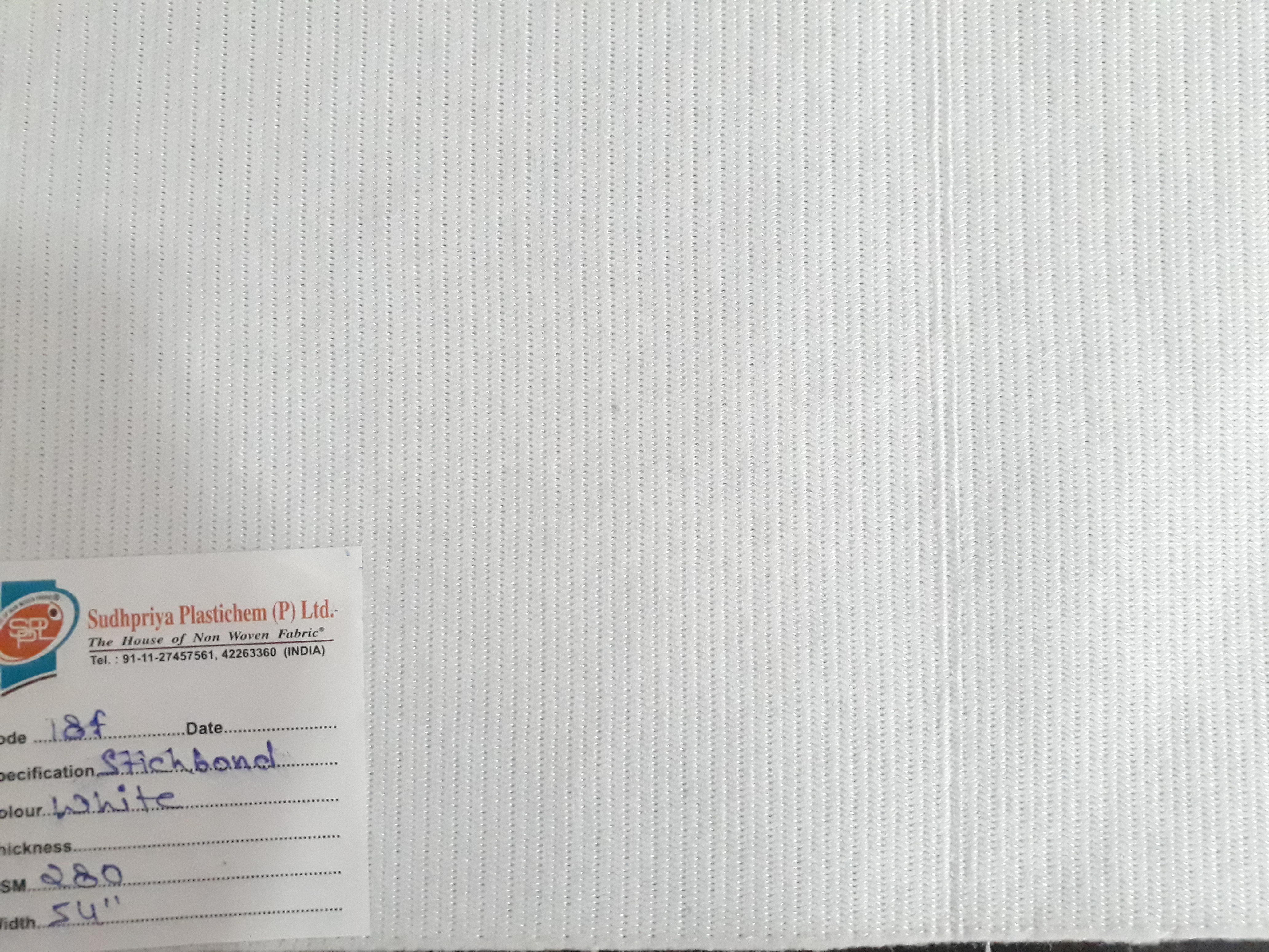 Strobel Cloth - Color: White
